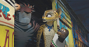 Szenenbild aus dem Film „Madagascar 3: Flucht durch Europa“