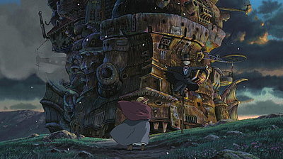 Szenenbild aus dem Film „Das wandelnde Schloss“