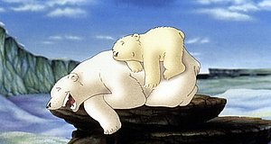 Szenenbild aus dem Film „Der kleine Eisbär“