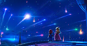 Szenenbild aus dem Film „Der Super Mario Galaxy Film“