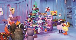 Szenenbild aus dem Film „Timmy das Schäfchen – Timmys Weihnachtsüberraschung“