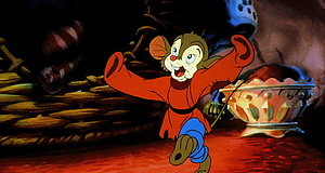 Szenenbild aus dem Film „Feivel, der Mauswanderer“
