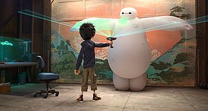 Szenenbild aus dem Film „Baymax - Riesiges Robowabohu“