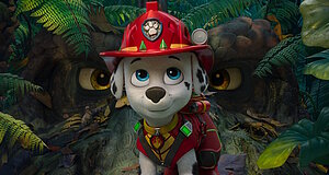 Szenenbild aus dem Film „Paw Patrol: Der Dino Film“ Szenenbild aus dem Film „Paw Patrol: Der Dino Film“