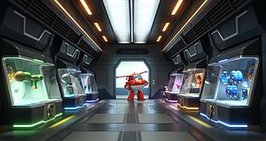 Szenenbild aus dem Film „Super Wings: Maximum Speed“