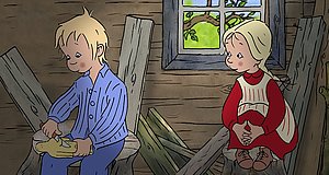 Szenenbild aus dem Film „Michel & Ida aus Lönneberga“