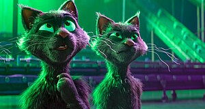 Szenenbild aus dem Film „Charlie der Superhund“ Szenenbild aus dem Film „Charlie der Superhund“