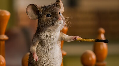 Szenenbild aus dem Film „Mission: Mäusejagd - Chaos unterm Weihnachtsbaum“