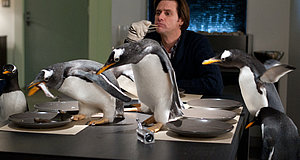 Szenenbild aus dem Film „Mr. Poppers Pinguine“