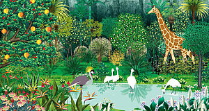 Szenenbild aus dem Film „Kiriku und die wilden Tiere“