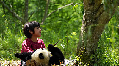 Szenenbild aus dem Film „Moon, der Panda“