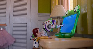 Szenenbild aus dem Film „Toy Story 5“ Szenenbild aus dem Film „Toy Story 5“