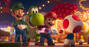 Szenenbild aus dem Film „Der Super Mario Galaxy Film“