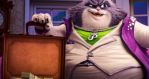 Szenenbild aus dem Film „Charlie der Superhund“ Szenenbild aus dem Film „Charlie der Superhund“