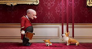 Szenenbild aus dem Film „Royal Corgi - Der Liebling der Queen“