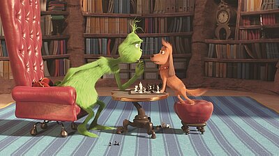 Szenenbild aus dem Film „Der Grinch“