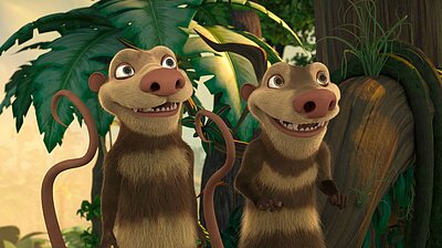 Mehr zum Film „Ice Age: Abenteuer von Buck Wild“ Szenenbild aus dem Film „Ice Age: Abenteuer von Buck Wild“
