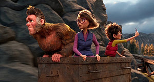 Szenenbild aus dem Film „Bigfoot Junior - Ein tierisch verrückter Familientrip“