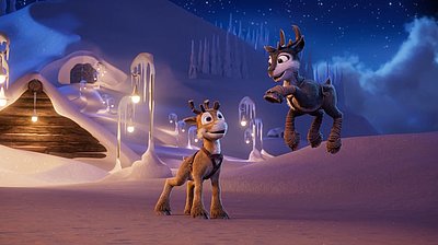 Szenenbild aus dem Film „Niko - Reise zu den Polarlichtern“