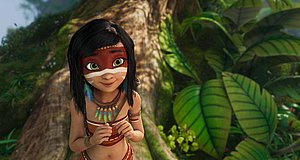 Szenenbild aus dem Film „Ainbo – Hüterin des Amazonas“