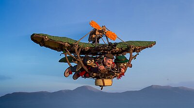 Szenenbild aus dem Film „Louis & Luca – Das große Käserennen“