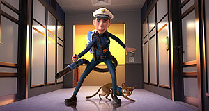 Szenenbild aus dem Film „Die Heinzels – Neue Mützen, neue Mission“