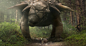 Szenenbild aus dem Film „Dinosaurier 3D – Im Reich der Giganten“