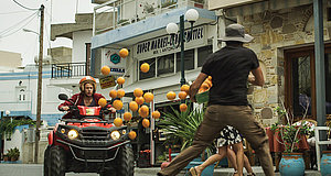 Szenenbild aus dem Film „Meine griechischen Ferien“