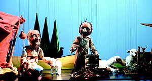 Szenenbild aus dem Film „Augsburger Puppenkiste: Die Weihnachtsgeschichte“