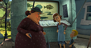 Szenenbild aus dem Film „Otto ist ein Nashorn“