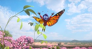 Szenenbild aus dem Film „Butterfly Tale - Ein Abenteuer liegt in der Luft“