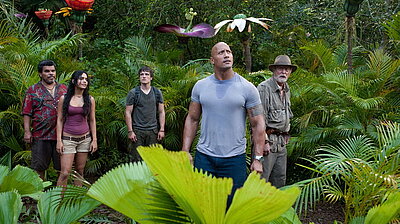 Szenenbild aus dem Film „Die Reise zur geheimnisvollen Insel“