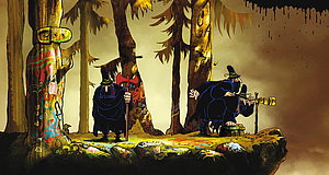 Szenenbild aus dem Film „Die drei Räuber“