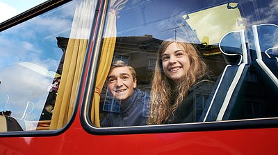 Szenenbild aus dem Film „Alfons Zitterbacke - Endlich Klassenfahrt“