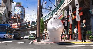 Szenenbild aus dem Film „Baymax - Riesiges Robowabohu“