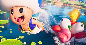 Szenenbild aus dem Film „Der Super Mario Galaxy Film“