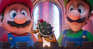 Szenenbild aus dem Film „Der Super Mario Galaxy Film“