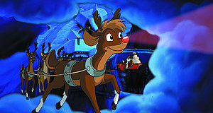 Szenenbild aus dem Film „Rudolph mit der roten Nase“