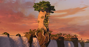 Szenenbild aus dem Film „Zambezia - In jedem steckt ein kleiner Held!“