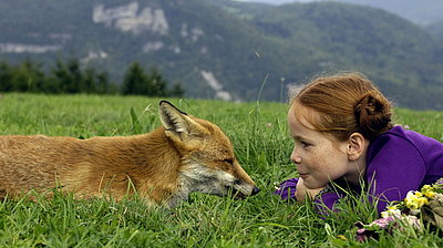 Szenenbild aus dem Film „Der Fuchs und das Mädchen“