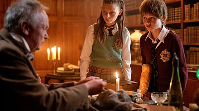 Szenenbild aus dem Film „Lucia und der Weihnachtsmann 2 - Der Kristall des Winterkönigs“