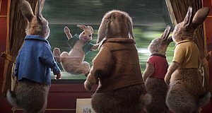 Szenenbild aus dem Film „Peter Hase 2 – Ein Hase macht sich vom Acker“