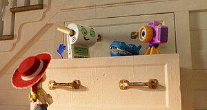 Szenenbild aus dem Film „Toy Story 5“ Szenenbild aus dem Film „Toy Story 5“