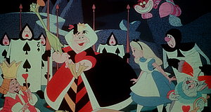 Szenenbild aus dem Film „Alice im Wunderland“
