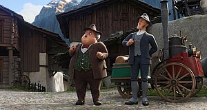 Szenenbild aus dem Film „Heidi - Die Legende vom Luchs“