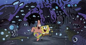 Szenenbild aus dem Film „Der SpongeBob Schwammkopf Film“