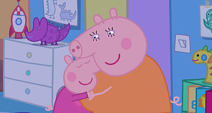Szenenbild aus dem Film „Peppa und das neue Baby – Das Kinoerlebnis“