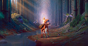 Szenenbild aus dem Film „Jazzy - Chaos im Regenwald“ Szenenbild aus dem Film „Jazzy - Chaos im Regenwald“