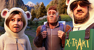 Szenenbild aus dem Film „Bigfoot Junior - Ein tierisch verrückter Familientrip“