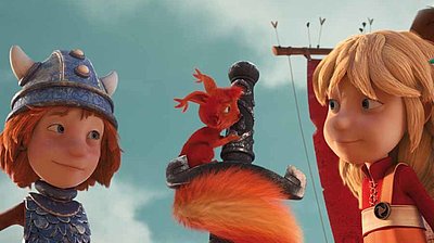 Szenenbild aus dem Film „Wickie und die starken Männer - das magische Schwert“
